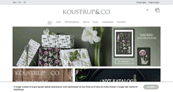 Desktop Screenshot of koustrupco.dk